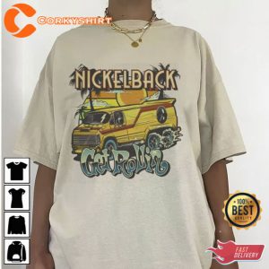 Vintage Nickleback Get Rollin New Album Shirt