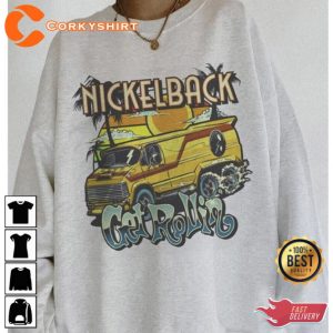 Vintage Nickleback Get Rollin New Album Shirt