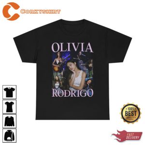 Vintage Olivia Sour Album Rodrigo 90s Hip Hop Bootleg Shirt