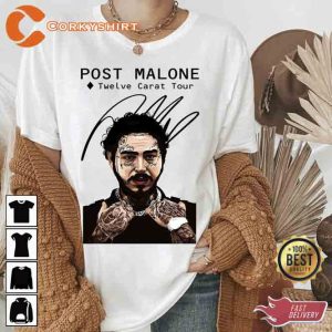 Vintage Post Malone Rapper Chemical Pop Rock Shirt