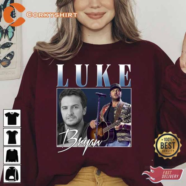 Vintage Style Luke Bryan Stagecoach Shirt Sweatshirt