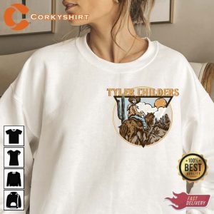 Vintage Tyler Childers Triune God 2 Sides Crewneck Shirt