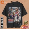 Vintage Wash Lakers Russell Westbrook Stats Basketball Graphic Tee