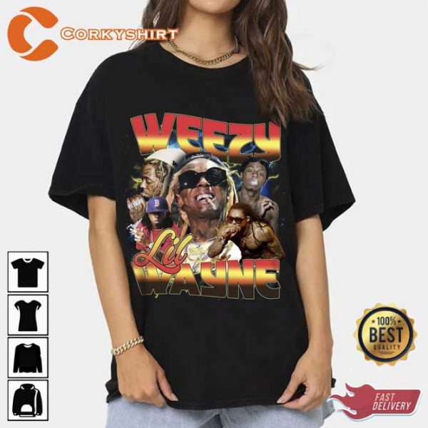 Weezy Lil Wayne Welcome To Tha Carter Tour Rap Shirt