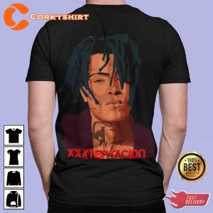 XXXTentacion Look At Me Rest In Peace In Loving Memories 2 Side Tee Shirt