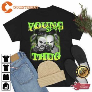 Young Thug Concert 2023 Trending Music T-shirt