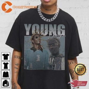 Young Thug Hip Hop 90s Vintage Streetwear Shirt
