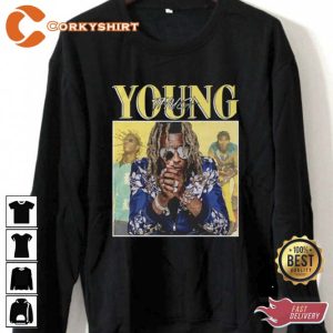 Young Thug King Spider 90s Rap Hip Hop Vintage Shirt