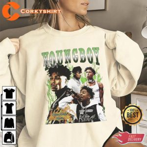 Youngboy Rap Vintage Bootleg T-Shirt Gift For Fan (2)