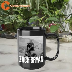 Zach Bryan Conutry Singer 2023 Tour Concert Ceramic Mug