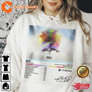 Zedd DJ True Color Album Tracklist Shirt