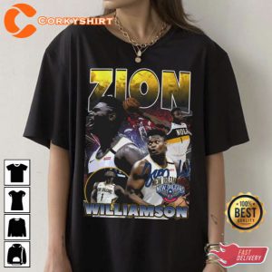 Zion Williamson 90s Graphic Tee Unisex Shirt