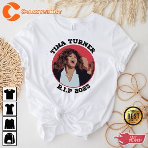 1939 2023 Tina Turner Rest In Peace Classic Vintage T-shirt