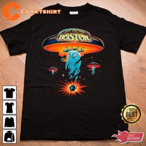 1976 Boston Canadian 76 Rock Band Concert Tee Shirt Anniversary Gift