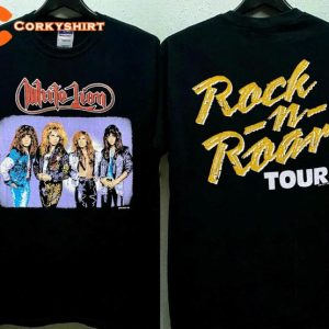 1988 White Lion Rock N Roar Tour Rock Band Concert Music Festival Shirt