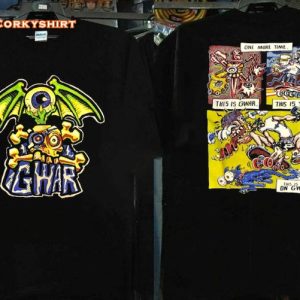 1990 Gwar This Is You On Gwar One More Time 90s Rock Tee Shirt