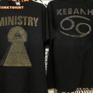 1991 Ministry ΚΕΦΑΛΗΞΘ Psalm 69 90s Music Concert Tee Shirt
