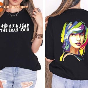 2 Side Eras Tour Pop-up Exhibit Swiftie Unisex T-shirt