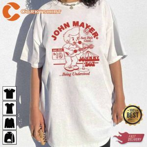 2023 John Mayer Solo Tour 2 sides T-Shirt Gift For Fans