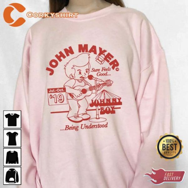 2023 John Mayer Solo Tour 2 sides T-Shirt Gift For Fans