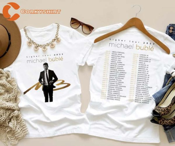 2023 Michael Bublé Higher European Tour T-Shirt