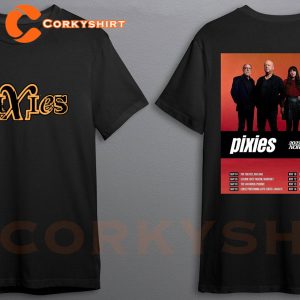 2023-North-America-Pixies-Tour-Double-Side-Unisex-Tee-Shirt-2