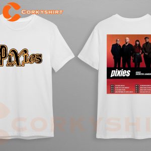 2023-North-America-Pixies-Tour-Double-Side-Unisex-Tee-Shirt