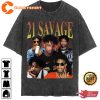 21 Savage Streetwear Hip hop Rap Unisex Shirt For Fans