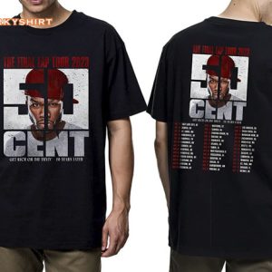 2 Sides 50 Cent The Final Lap Tour 2023 Unisex Shirt