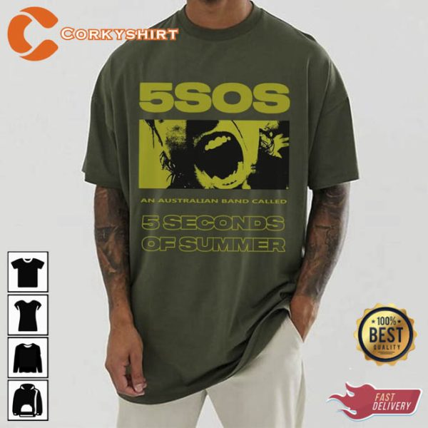 An Australian Band Called 5 Seconds Of Summer Band Music Shirt