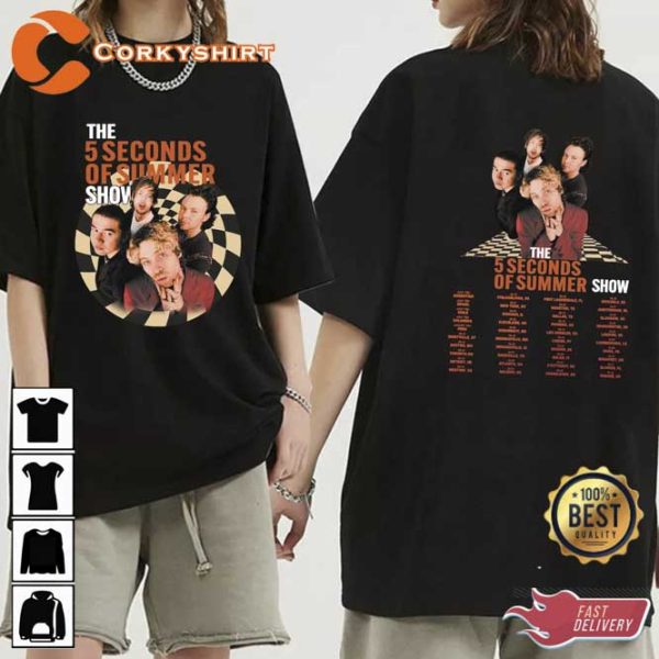 5 Seconds Of Summer The Show Music Festival Concert Fan Shirt