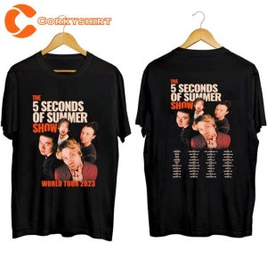 5 Seconds Of Summer World Tour 2023 2024 The Show 5SOS Gift For Fan Shirt