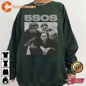 5SOS Show World Tour 2023 Ticket Gift For Fan Unisex Shirt2