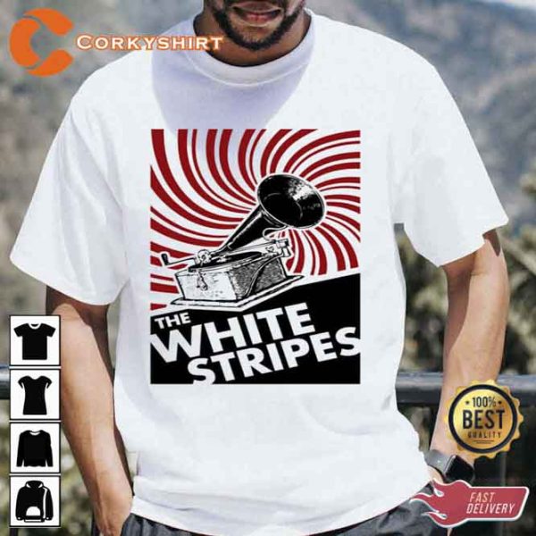 80’s Retro Art The White Stripes Unisex T-Shirt For Men For Women
