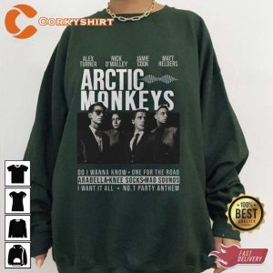 AM 2023 Artic Monkeys Music Concert Tour Shirt For Fans