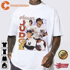 Aaron Judge Vintage Style Inspired Baseball Sports T Shirt