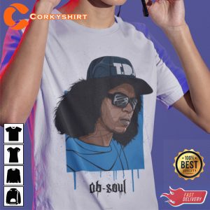 Ab Soul Rapper Hip Hop 90s Vintage Graphic Unisex Tee Shirt
