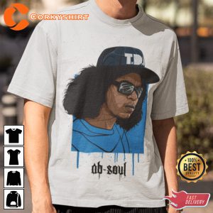 Ab Soul Rapper Hip Hop 90s Vintage Graphic Unisex Tee Shirt