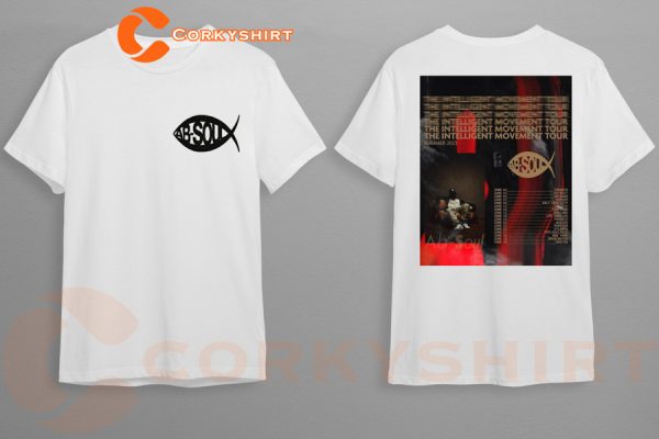 Ab Soul The Intelligent Movement Tour 2023 Summer Concert T-shirt