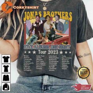 Jonas Brothers Graphic T-Shirt Gift For Fans