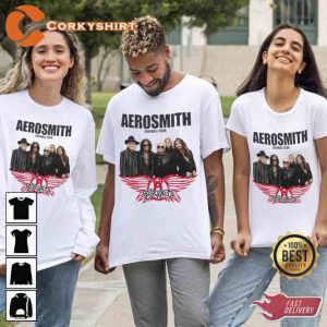 Aerosmith 2023 2024 Peace Out Farewell Tour Unisex Shirt