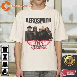 Aerosmith 2023 2024 Peace Out Farewell Tour Unisex Shirt