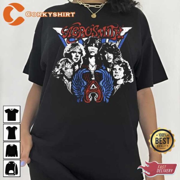 Aerosmith Get Your Wings Rock n Roll Music Unisex Shirt