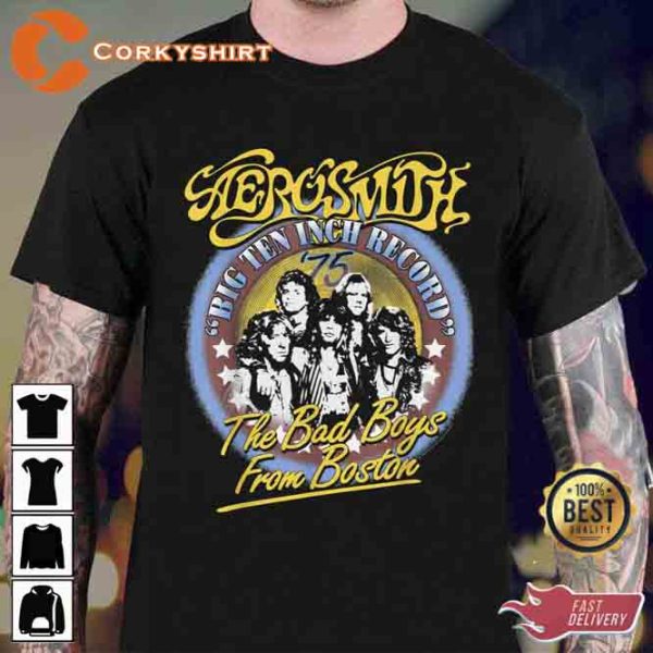 Aerosmith The Bad Boys From Boston PEACE OUT The Farewell Tour T-Shirt