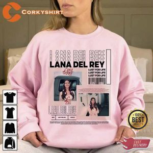 Album Lana Del Rey Summertime Sadness Music Concert T-Shirt