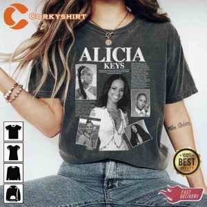 Alicia Keys Latin America Leg Of ‘Alicia + Keys’ Tour In Brazil Shirt