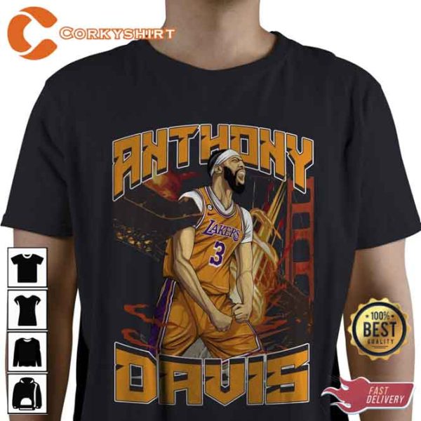 Anthony Davis Los Angeles Lakers Basketball Unisex Tshirt