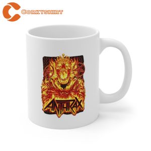Anthrax 40th Anniversary North American Tour 2023 Gift Coffee Mug