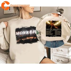 Arctic Monkeys North American Tour 2023 Rock Band Anniversary Shirt For Fans