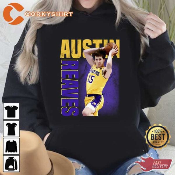 Austin Reaves Basketball Sports Players LA Lakers Fans Shirt